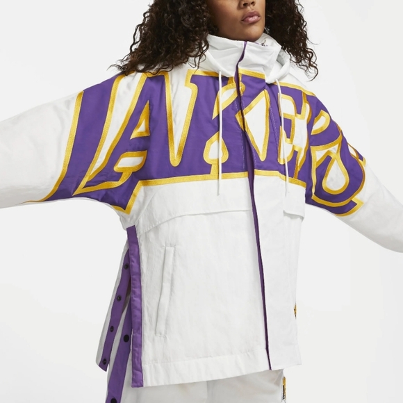 NWT Women's (UNISEX) Nike X Ambush LAKERS Jacket - Picture 7 of 14